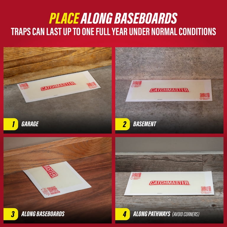 Catchmaster XL Crawling Insect Glue Traps, 20 Pack photo 4