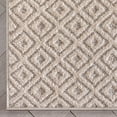 thumbnail image 4 of Well Woven Custom Size Runner - Choose Your Length - Piano Beige Tribal Diamond Geometric 31 Inches Wide x 45 Feet Long Runner (31" x 45' Runner) Rug, 4 of 5