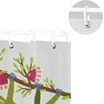 thumbnail image 5 of Three-Toed Sloth On Branch Bath Shower Curtain Liners - 60x72in - 100% Polyester - Waterproof Bath Curtain with C-Shaped Hooks for Bathroom Decoration 1 Panel, 5 of 5