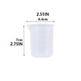 thumbnail image 4 of Eigraketly Taza medidora de resina y silicona para manualidades DIY, fabricación de joyas de fundición, tazas mezcladoras con herramienta de palo para Kits y herramientas para tallar 13 piezas/juego Eigraketly TO010205-02, 4 of 6