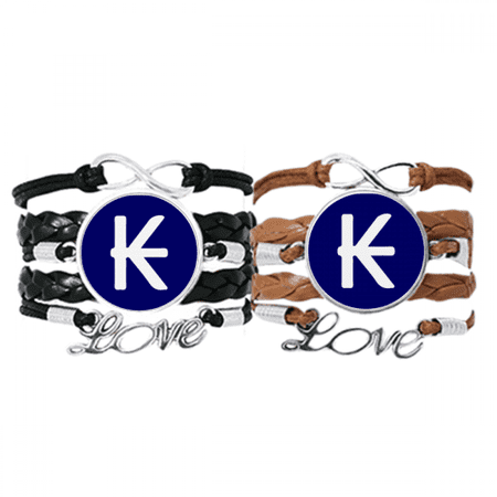 lao currency symbol kip lak bracelet hand strap leather wristband double set