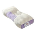 thumbnail image 2 of Tainini Clearance!!! Cervical Anti Snore Pillows for Sleeping - Neck Support Pillow for Neck & Shoulder Pain Relief - Side, Back, Stomach Sleepers - Purple, 2 of 6