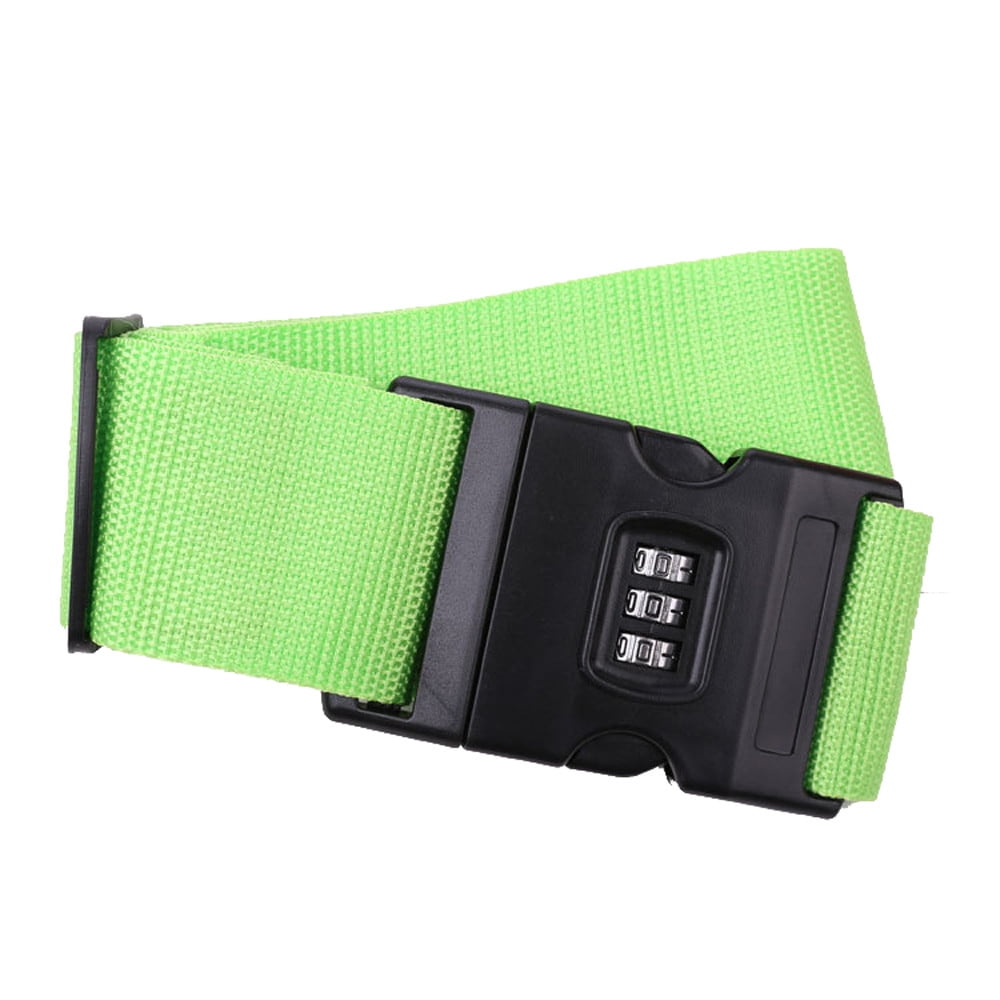 Adjustable Combination Luggage Suitcase Straps Travel Baggage Tie Down