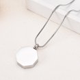 thumbnail image 3 of Drum Necklace for Cremation Ashes Urn Necklace for Ashes of Loved One Memorial Jewelry Pendent for Ashes and Chain, 3 of 5