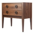 thumbnail image 2 of JONATHAN Y Corbin 36 in. W x 18 in. D x 33 in. H, 1-Drawer, Bath Vanity Base ONLY, Walnut, VAN2003B, 2 of 8