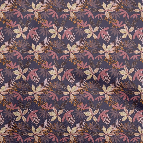 oneOone Polyester Spandex Purple Fabric Tropical Sewing Fabric By The Yard Printed Diy Clothing Sewing Supplies 56 Inch Wide