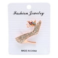 thumbnail image 1 of Broche de tacones altos con diamantes de imitación Sin Alfiler para cuello, 1 of 10