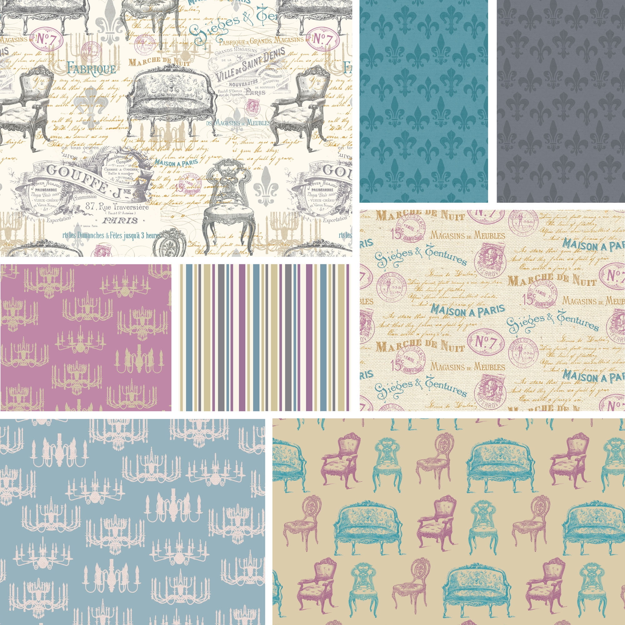 Victorian Vintage Ladies 100/% Cotton High Quality Fabric Material 3 Sizes