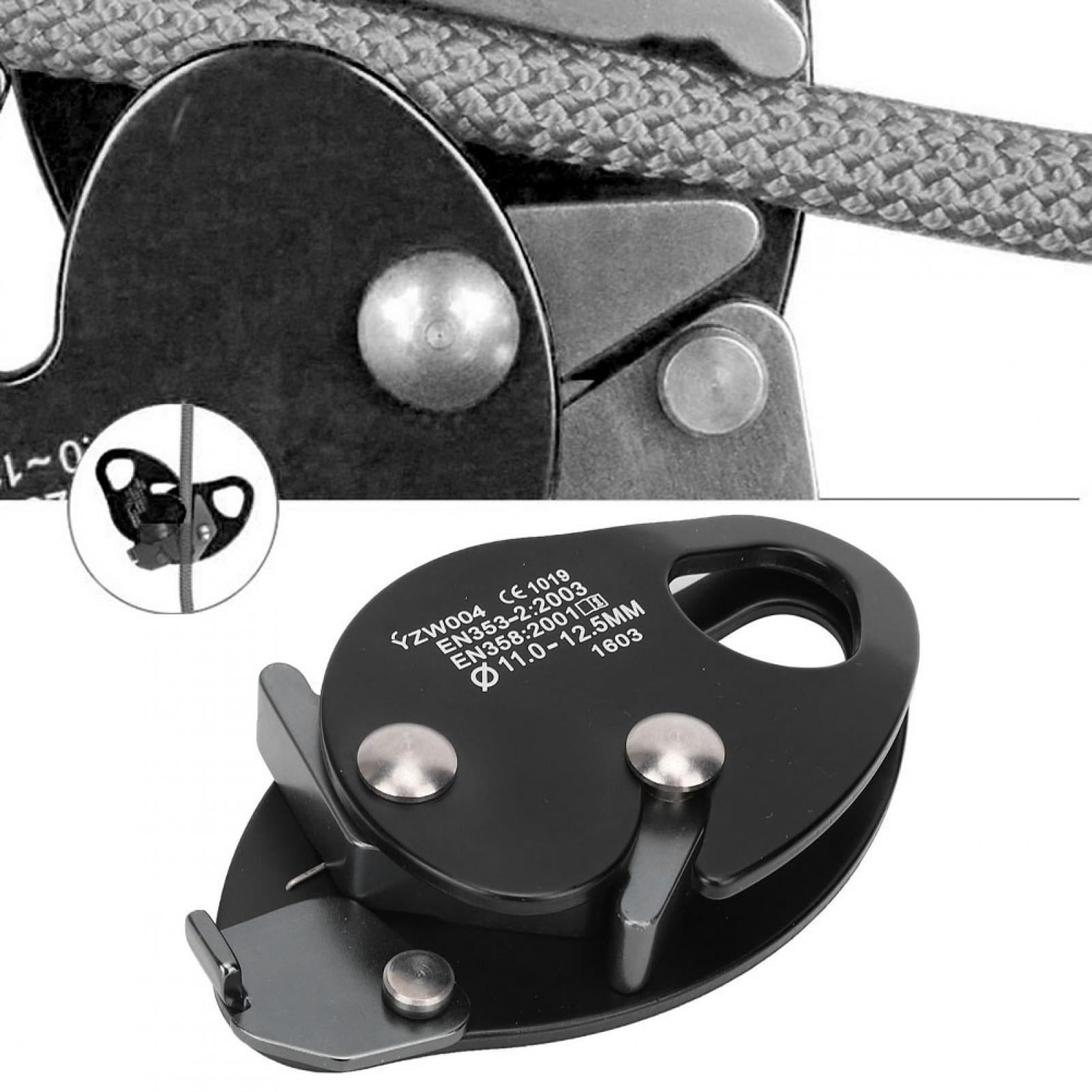 Climbing Rope Grab, Climbing Descender, For 1112.5mm Rope Rock