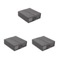 thumbnail image 4 of relayinert Convenient Closet Organizer For Bedding Storage Easy Access For Sheets Gray 3Set, 4 of 6