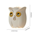 thumbnail image 3 of Owl Shape Motion Sensor Night Light, Magnetic Wall Mounted Lamp with Brightness, LED Light for Hallway and Bedroom, Smart Sensor Light for Closet and Staircase, Cute Animal Night Light, 3 of 6
