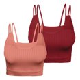 thumbnail image 2 of Pack 2 Crop Top Dama Blusa Gym Bralette Ombliguera Mujer Fin LOLE Crop Top, 2 of 5