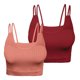 thumbnail image 2 of Pack 2 Crop Top Dama Blusa Gym Bralette Ombliguera Mujer Fin LOLE Crop Top, 2 of 5