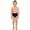 Orange, variant on Swimsuits for Tween Backless Halter 2 Piece Girls' Swimwear with Chest Pad Tween Bathing Suits 11-12 Years