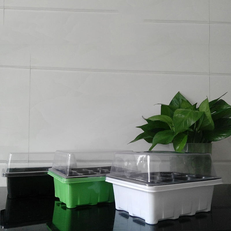 1 Pc Cells Hole Plant Seeds Grow Box Tray Cloning Insert Propagation Seeding Kit 
