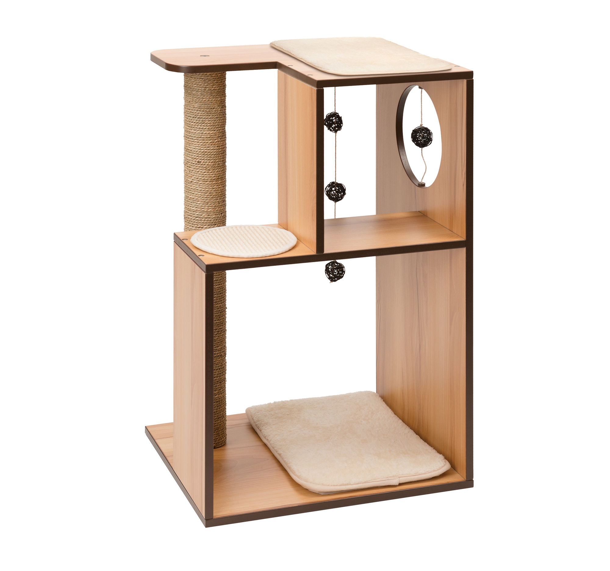 VESPER Cat House, Box Large Walnut
