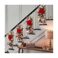 thumbnail image 2 of Christmas , Stair Christmas Garland for Stairs, Door, Fireplace, Window, Outdoor Indoor Christmas D, 2 of 5