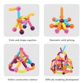 thumbnail image 3 of Building Sticks Set Balls And Rods Set For Kids Building Sticks Set Building Blocks Tiles Children Educational Stacking Toys, 3 of 8