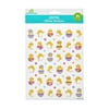 Way To Celebrate Easter Glitter Stickers, Chicks, 61 Count