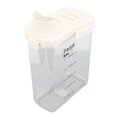 thumbnail image 1 of Rice Airtight Dry Food Storage Containers,Rice Storage Bin Cereal Containers Dispenser Rice Storage Bin Cereal Containers Dispenser Clear Food Storage Box Measring Cup for Grain, 1 of 7
