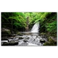 thumbnail image 1 of Picture-Tiles.com: Waterfalls Ceramic Tile Wall Mural WAL501106-53S. 21.25"W x 12.75"H using (15) 4.25" x 4.25" Ceramic Tiles-Satin Finish, 1 of 3