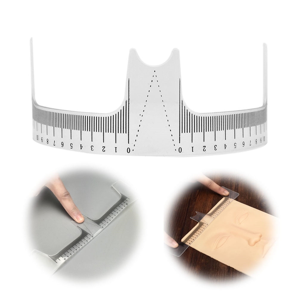 eyebrow tattoo stencils microblading reusable makeup brow