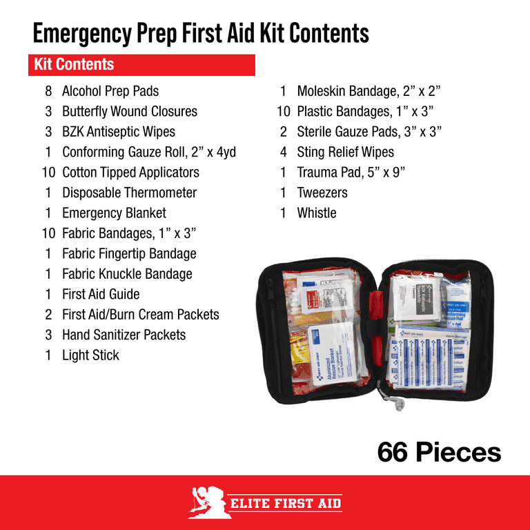 First Aid Only 66-Piece Grab and Go First Aid Kit, 2-Pack photo 5