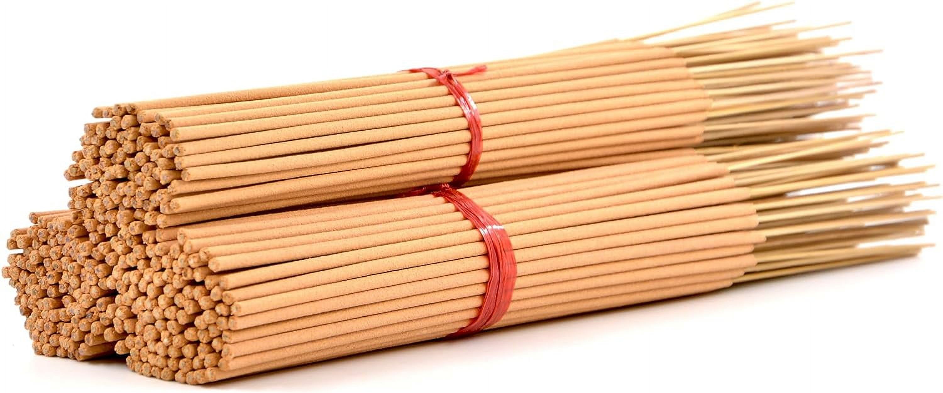 10000 Unscented (Light Brown) Incense Sticks 11" Bulk Wholesale - 100% Natural Joss and Bamboo Punk Blanks - Great for DIY Aromatherapy Incense Making.