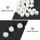 thumbnail image 3 of GOOHOCHY 50PCS Hebillas de perlas de forma redonda Botones de perlas coloridas Hebillas creativas (10L), 3 of 7