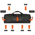 thumbnail image 4 of Bolsa de lona Fitdom 123L, 42 pulgadas, muy resistente al agua, 4 of 6