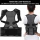 thumbnail image 4 of Soporte De Postura, Corrector De Postura, Cómodo Unisex Negro Vida Diaria Para Estudiantes Aduts Hombres Y Mujeres ANGGREK Otros, 4 of 8