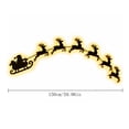 thumbnail image 3 of Illuminated Wooden Reindeer Sleigh Wall Light, Vintage Christmas Decor, Light and Rentier Drahtlose Fernbedienung Leuchtende Wanddekoration, Reindeer Decor for Home, Party, 3 of 8