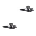 thumbnail image 4 of Greeniant Clips de lona de 10 piezas, agarre de bloqueo de cuerda resistente profesional, broche de presión fijo urgente con hebilla en , Negro 2Conjunto, 4 of 6