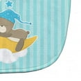 thumbnail image 3 of Caroline's Treasures Baby Bib, Sleeping Baby Bear, Blue Stripe, 3 of 3