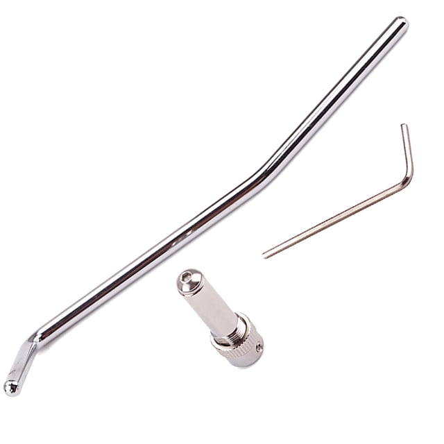 Tremolo Bridge Guitar Handle de accesorios Guitar Bridge Puntas de repuesto ion Plata kusrkot Zócalo del brazo trémolo