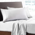 thumbnail image 1 of Sábanas algodón (Matrimonial, Blanco) | Juego Completo de sabanas de Algodon | Matrimonial | Individual | Queen Size | King Size | Incluye Fundas para Almohada, 1 of 4