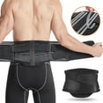 thumbnail image 1 of Correas de hombro para hombres y mujeres: para ciática, hernia de disco y escoliosis, alivio del dolor de espalda con correas dobles ajustables (cintura L [3,3-3,9 pies]), 1 of 4