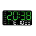 thumbnail image 3 of Reloj Despertador Digital Gloria Luz Verde, 3 of 9