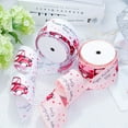 thumbnail image 2 of TINYSOME Heart Printed Ribbon Valentine's Day Satin Ribbons for Gift Wrapping DIY Craft, 2 of 11