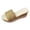 Beige, variant on Summer Beach Platform Sandals for Women Colorful Braided Band Open Toe Wedge Slides Trendy Slip on Dressy Espadrilles Heels Beige Size 9.5