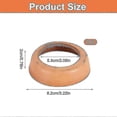 thumbnail image 2 of Leather Seal Set Of 4 - Replacement Seals For Pumps And More High Quality, 2 of 5