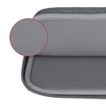 thumbnail image 2 of 11-15.6 Inch Laptop Sleeve Protective Soft Case Padded Zipper Cover Carrying Computer Bag Compatible with Apple /Huawei /Matebook, 2 of 5