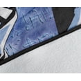 thumbnail image 2 of Yu-Gi-Oh! Blue-Eyes White Dragon Fleece Throw Blanket | 45 x 60 Inches, 2 of 7