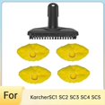 thumbnail image 3 of For Karcher SC1 SC2 SC3 SC4 SC5 Steam Handheld Brush Microfibre Cloth Set Steam Cleaner Hand Nozzle, 3 of 5