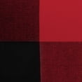 thumbnail image 2 of Papelera DII Poliéster Buffalo Check Rojo / Negro Rectángulo Mediano Design Imports CAMZ10461, 2 of 2