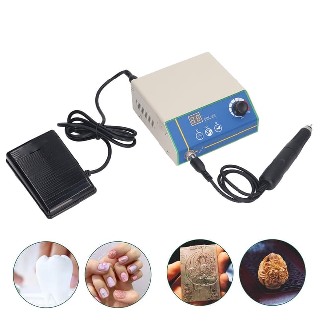 Mini Herramienta Rotativa de 50000RPM Amoladora Eléctrica con Micro Motor Máquina Pulidora Rotativa de Velocidad Ajustable para Lijar Pulir ANGGREK Otros