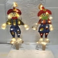thumbnail image 3 of Inevnen LED Fall Harvest Scarecrow Decor Garden Outside Standing Scarecrow Birds Away Decor, 3 of 8