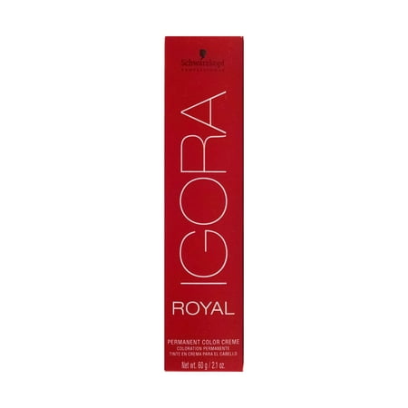 Igora Royal 1-0 Black - Schwarzkopf Color - (Best Professional Blue Black Hair Dye)
