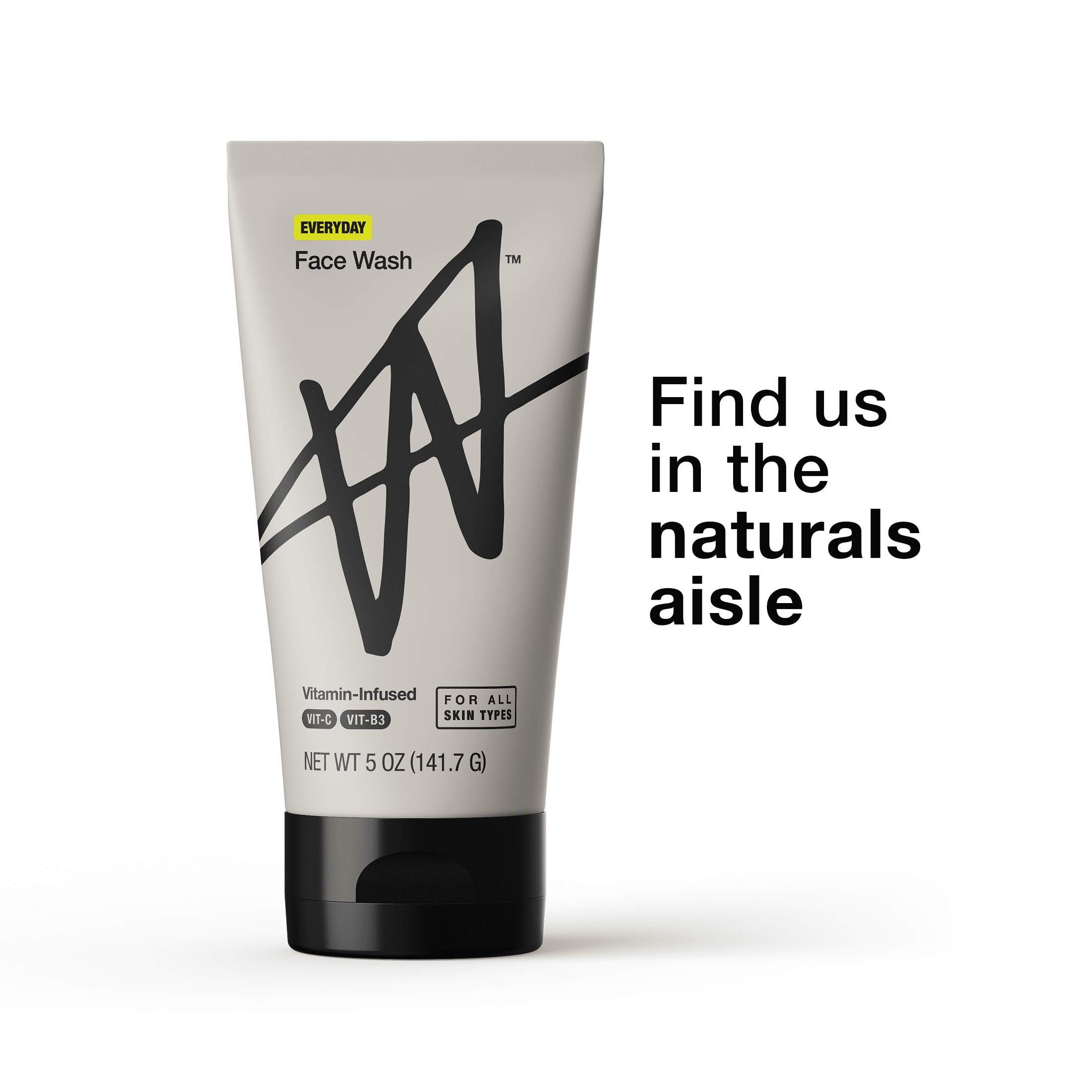 (3 pack) W By Jake Paul Everyday Face Wash - Exfoliating - For All Skin Types - 5 fl oz