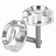 thumbnail image 5 of 2pcs CNC Aluminium Handlebar Screw Plug for Motorcycle 50cc Silver Fit Compatible with Z50J MONKEY DAX CT70 Z50R Models, 5 of 5